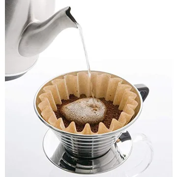 Kalita Stainless Steel Wave Coffee Dripper Size 155