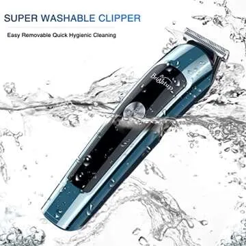 Brightup Waterproof Beard Trimmer for Men - Ultimate Grooming Kit