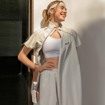 Viverte Mini Zip Around Wristlet Wallet for Women