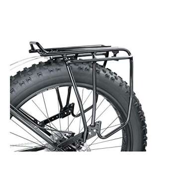 Topeak Uni Super Tourist Fat Rack - Durable & Adjustable for Fat Bikes
