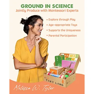 Tiny Land 4-in-1 Montessori Toy Set for Babies 6-12 Months