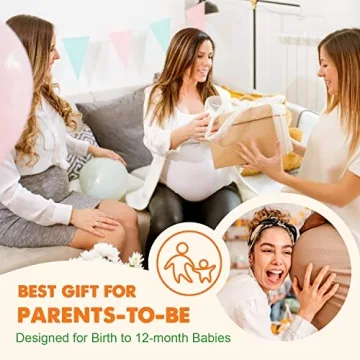 Tiny Land 4-in-1 Montessori Toy Set for Babies 6-12 Months