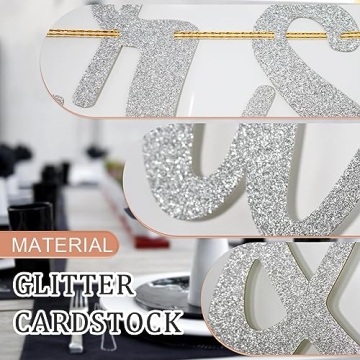 Future Mr & Mrs Glitter Banner for Engagements & Weddings