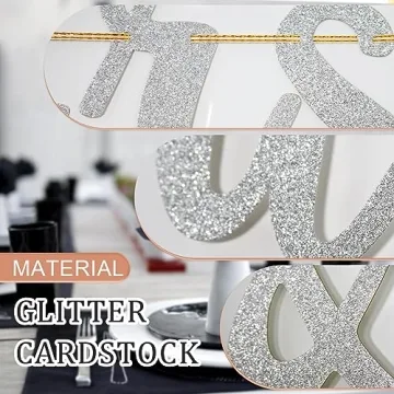 Future Mr & Mrs Glitter Banner for Engagements & Weddings