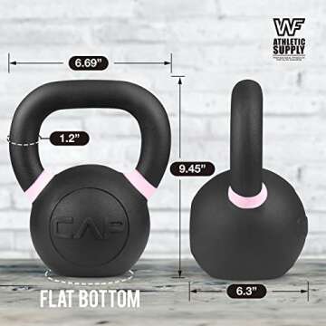 WF Athletic Supply Premium Kettlebells: Durable & Versatile for Strength Training