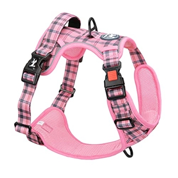PoyPet No Pull Dog Harness Adjustable Reflective Safe Walks