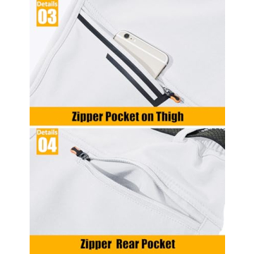 Waterproof Fleece-Lined Ski Pants for Men - Warm & Durable