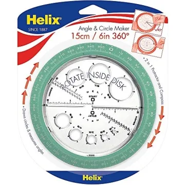Helix Angle and Circle Maker with Integrated Templates