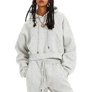 Flygo Women’s Fleece 2 Piece Outfits: Chic & Cozy Jogging Set
