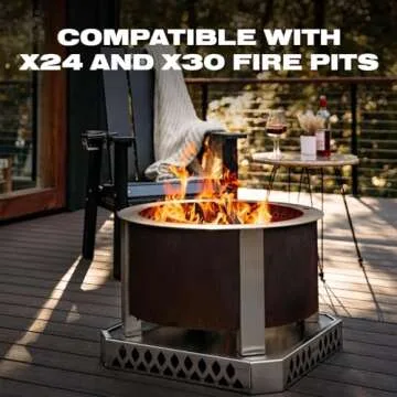 Live-Fire Pizza Oven (Corten Steel) | 27.5 Inch | Crafted in the USA | Make Professional Quality Piz...