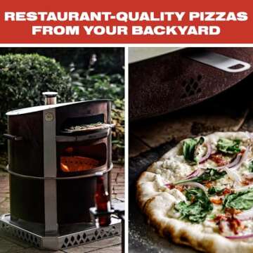 Live-Fire Pizza Oven | Corten Steel & USA Made