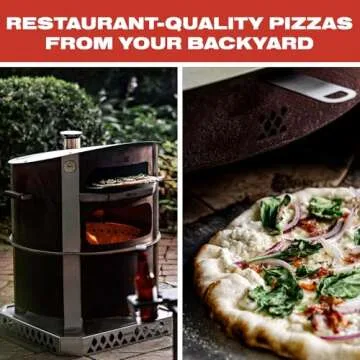 Live-Fire Pizza Oven | Corten Steel & USA Made