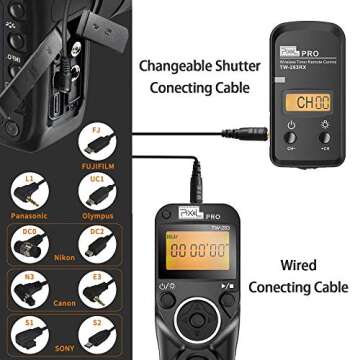 PIXEL Wireless Shutter Release for Nikon Cameras