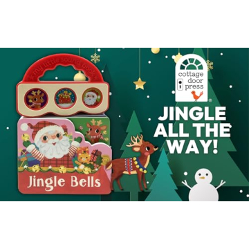 Jingle Bells Interactive Christmas Board Book for Toddlers