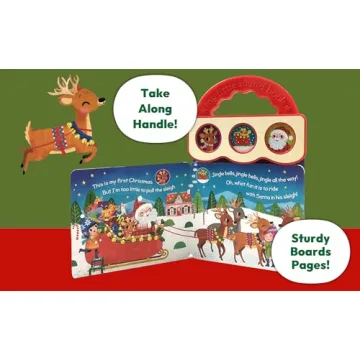 Jingle Bells Interactive Christmas Board Book for Toddlers