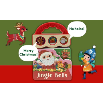 Jingle Bells Interactive Christmas Board Book for Toddlers