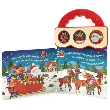 Jingle Bells Interactive Christmas Board Book for Toddlers