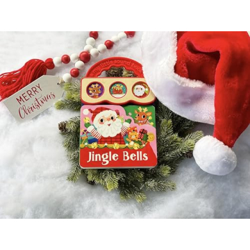 Jingle Bells Interactive Christmas Board Book for Toddlers
