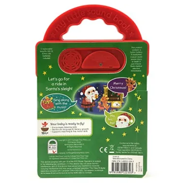 Jingle Bells Interactive Christmas Board Book for Toddlers
