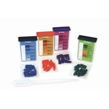 Rapitest Soil Test Kit for Gardens, Vegetables, Flowers and Lawns. USA designed and assembled soil tester completely, quickly and accurately measures/analyzes soil pH acidity and garden nutrients