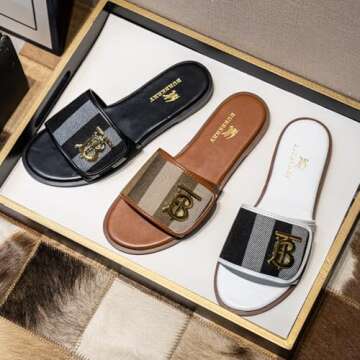 Jefuzh Women's Ultra Soft Slide Sandal for Style & Comfort