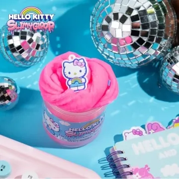 Hello Kitty SLIMYGLOOP 8oz Scented Slime with Charm