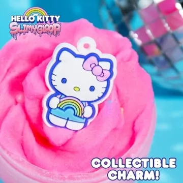 Hello Kitty SLIMYGLOOP 8oz Scented Slime with Charm