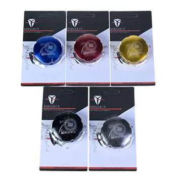 PRO-KODASKIN Gas Fuel Tank Filler Cap for VESPA GTS GTV LX Primavera Sprint 70th Anniversary (Titanium)
