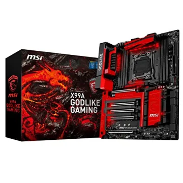 MSI Extreme Gaming Intel X99 LGA 2011 DDR4 USB 3.1 Extended ATX Motherboard (X99A GODLIKE Gaming )