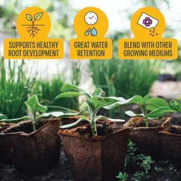 MagJo Naturals 100% Pure Coco Coir for Thriving Gardens