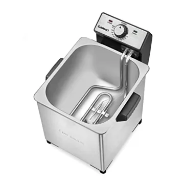 Cuisinart Deep Fryer 2 Qt Stainless Steel Renewed