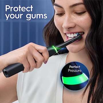 Oral-B iO Series 7G Electric Toothbrush with Replacement Brush Head, White Alabaster