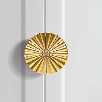 Stance Tuning Gold Cabinet Handles - 6Pcs Elegant Pulls