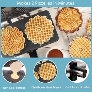Pizzelle Maker for Delicious Holiday Cookies
