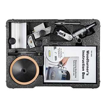 Tormek TNT-808 Woodturner’s Kit - A Complete Turning Tool Sharpener Kit for Tormek Water Cooled Sharpening Systems – Includes Jigs to Shape and Sharpen Turning Tools