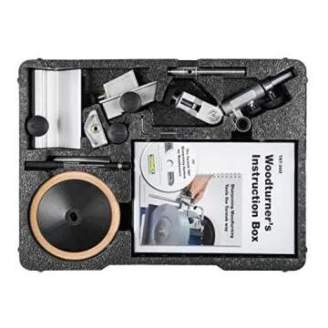 Tormek TNT-808 Woodturner’s Kit - A Complete Turning Tool Sharpener Kit for Tormek Water Cooled Sharpening Systems – Includes Jigs to Shape and Sharpen Turning Tools
