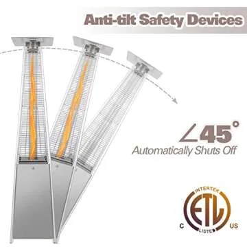 Hykolity Outdoor Patio Heater – Stylish & Powerful Heating