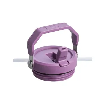 Stanley IceFlow Flip Straw Tumbler with Handle 20 oz | Twist On Lid and Flip Up Straw | Leak Resistant Water Bottle | Insulated Stainless Steel |BPA-Free | Lilac