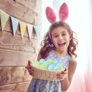 Winlyn 40 Pcs Easter Eggs Artificial Speckled Foam Eggs Pastel Green Blue Decorative Eggs 2.1" for Neutral Spring Easter Table Decor Bowl Basket Filler DIY Wreath Party Favor