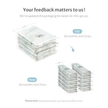 Blissful Diary 20 Pcs Toilet Seat Covers Disposable for Toddlers & Adults, Extra Large Waterproof, Portable Package for Travel, Kids Potty Training