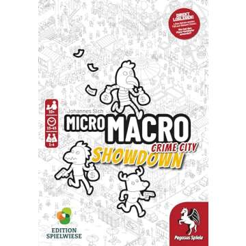 Pegasus Spiele 59064G MicroMacro: Crime City 4 – Showdown (Edition Spielwiese)
