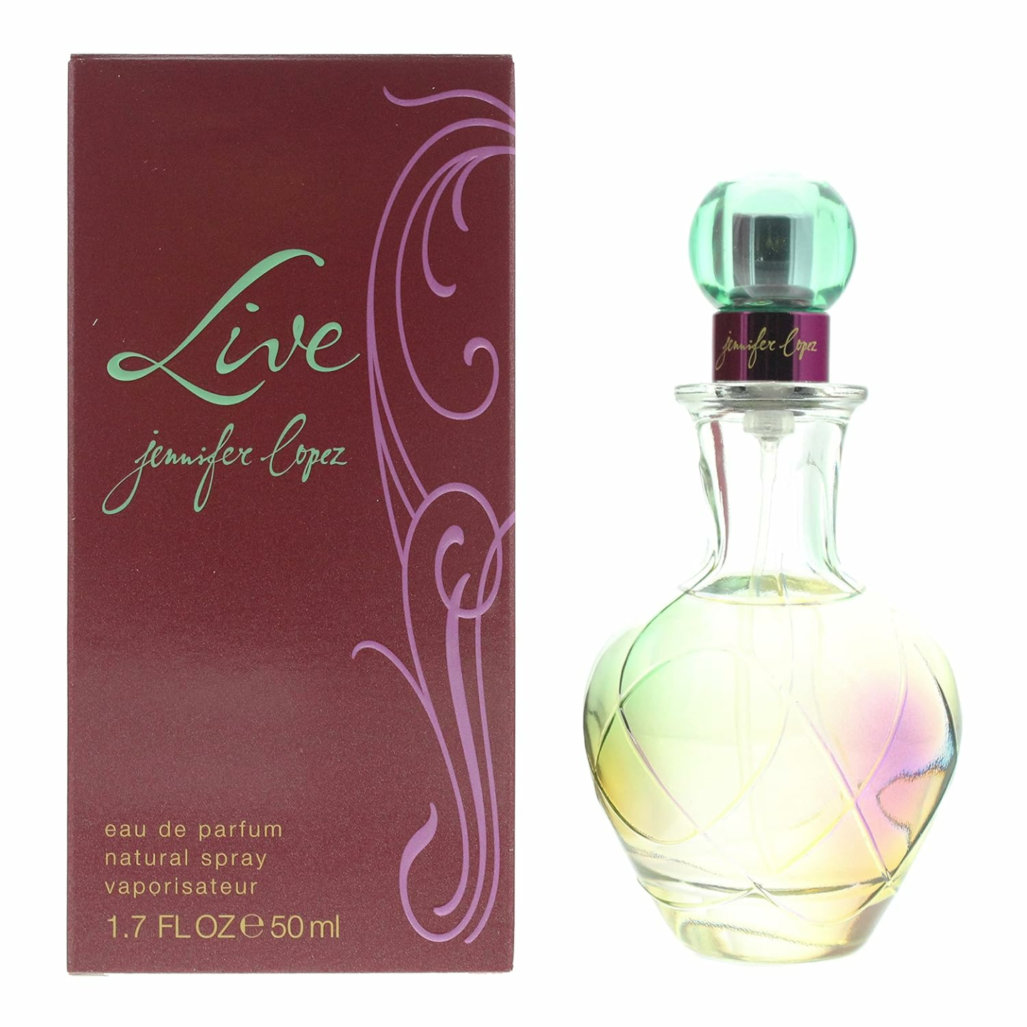 Live Jennifer Lopez Eau De Parfum Spray 1.7 Ounces