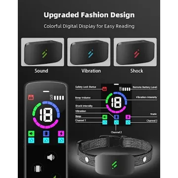 Runlane Dog Training Collar Remote - Waterproof & Rechargeable