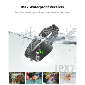 Runlane Dog Training Collar Remote - Waterproof & Rechargeable