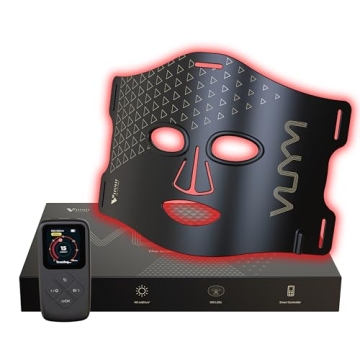 Red Light Therapy Mask, Lightweight 130g Skin Brightening Anti Aging Wrinkles Reduction, 292 LEDs Pr...