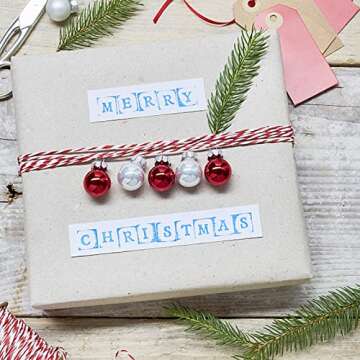 G2PLUS Cotton Gift Wrapping String 328 Feet for Crafts