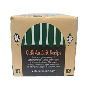 Cafe Du Monde Dark Roast Coffee Pods 72 Count