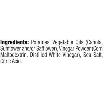 Kettle Brand Sea Salt and Vinegar Kettle Potato Chips, Gluten-Free, Non-GMO, 7.5 oz Bag