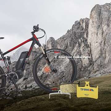 TOP BRAKE Disc Bike Brake Pads for Hope Tech E4/RX4-Shimano/RX4+/M4/Stealth Race Evo E4