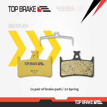 TOP BRAKE Disc Bike Brake Pads for Hope Tech E4/RX4-Shimano/RX4+/M4/Stealth Race Evo E4